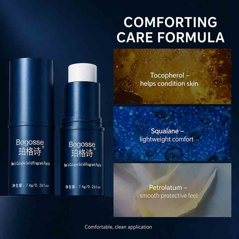Perfume Fragrance Families - Bogosse Men's Solid Cologne Family Pack