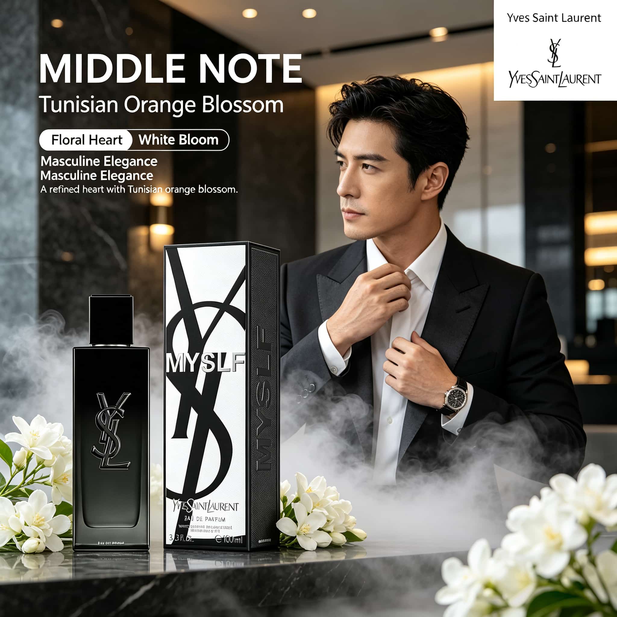 YvesSaint Laurent MYSLF Clean  - Perfume Alcohol Fragrance review and price