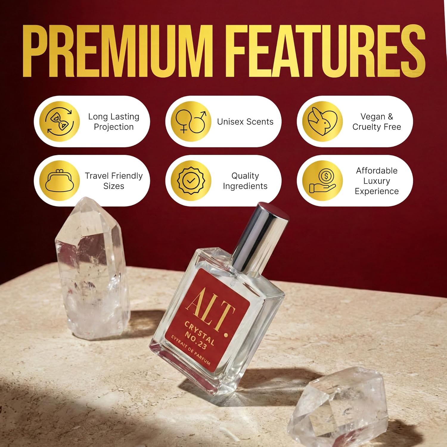 ALT. FRAGRANCES Crystal No. 23 - Perfume Alcohol Fragrance review and price